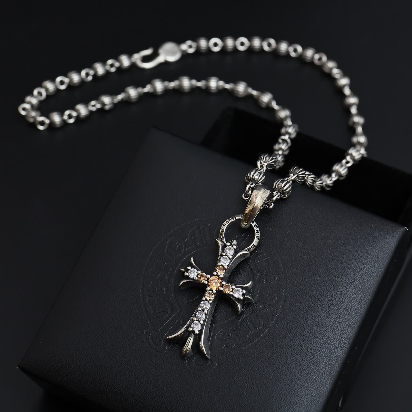 Chrome Hearts The Heartsoul Cross Pendant Necklace